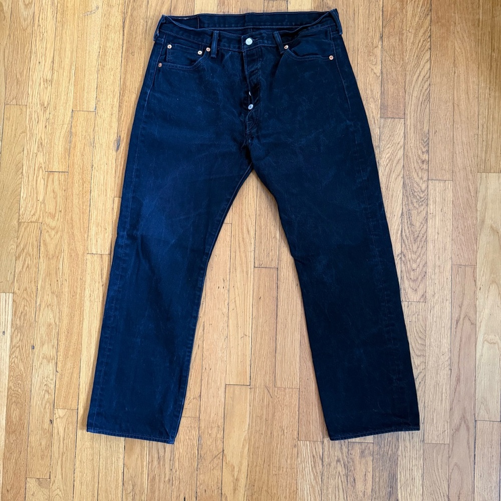 Levi’s black 501 denim 36X30 men’s